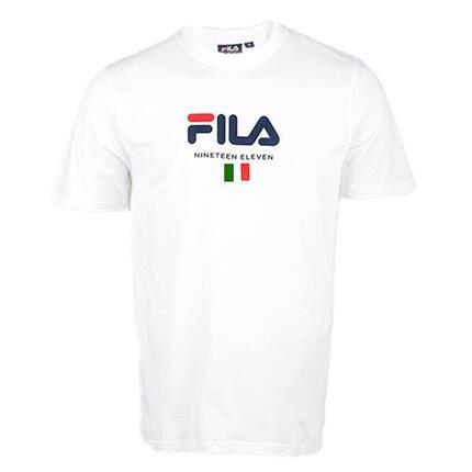 T-shirt Blanc Homme Fila Trellis