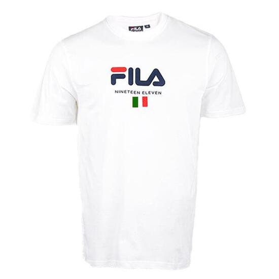 T-shirt Fila Trellis da Uomo Bianca