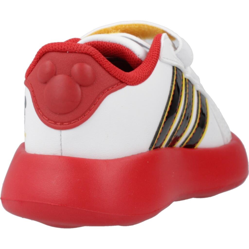 Baskets Adidas Modèle Court Mickey Couleur Blanc 3/5