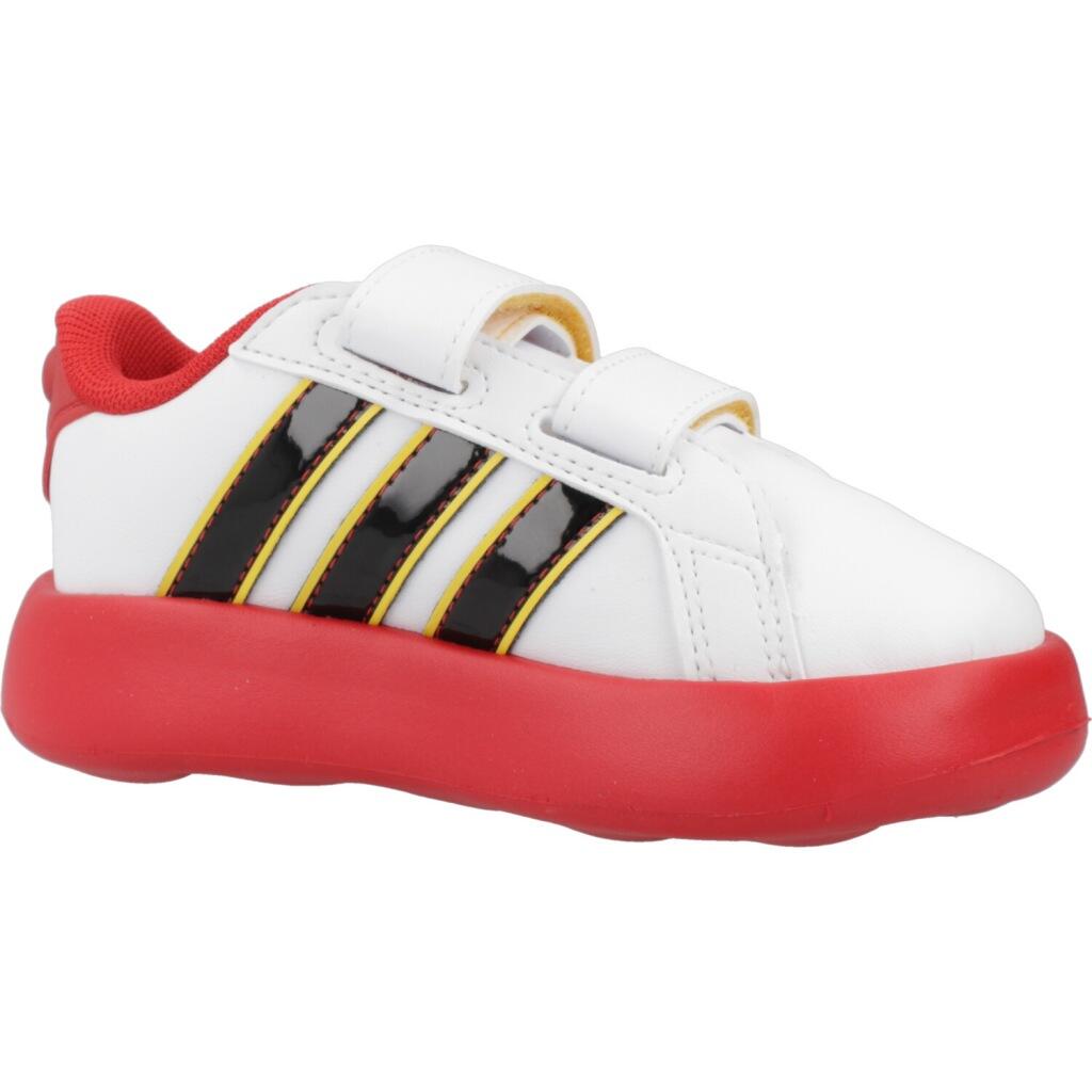 Baskets Adidas Modèle Court Mickey Couleur Blanc 5/5