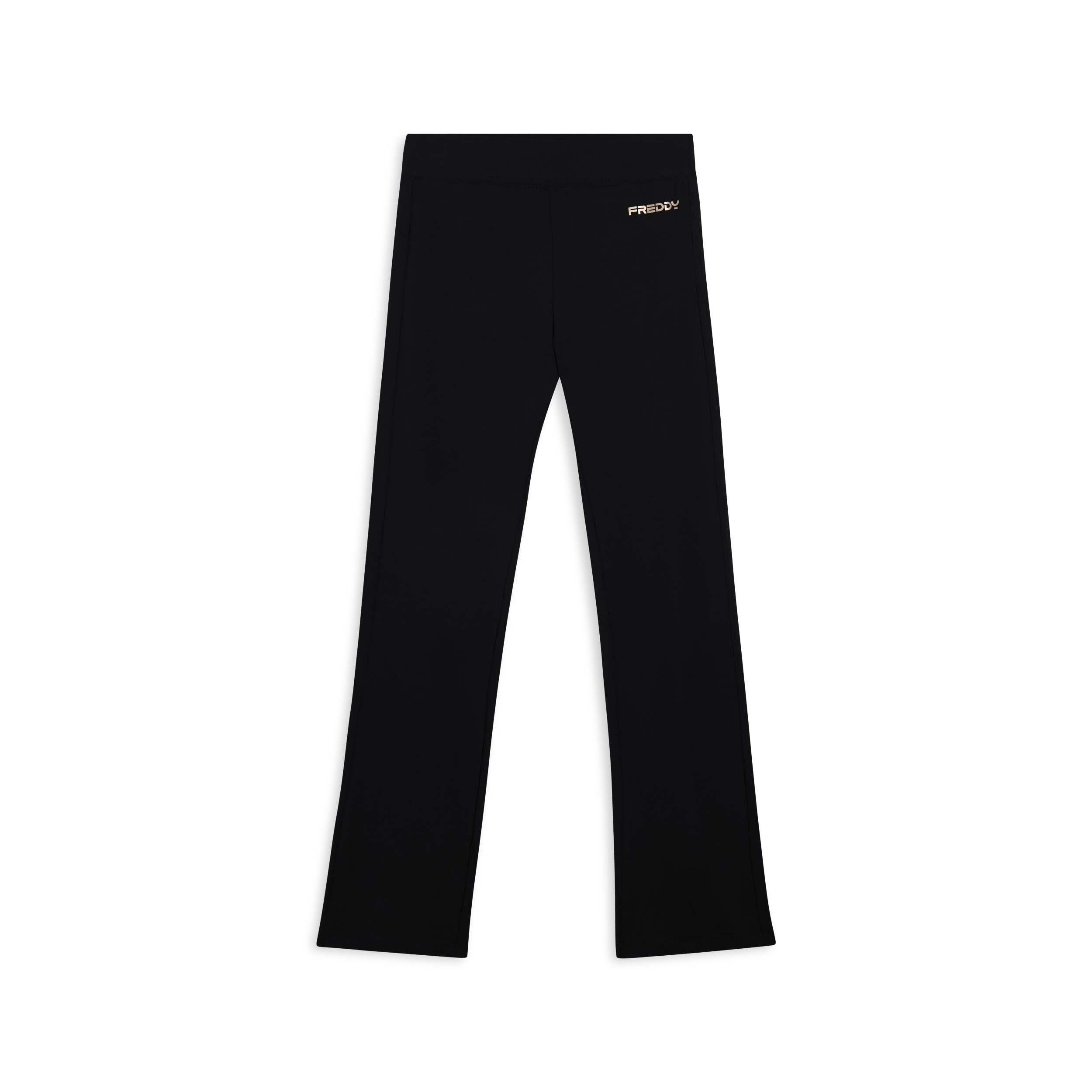 Freddy - Mini Leggings Évasés Avec Empiècement En Forme De Cœur - Legging - Noir - Decathlon