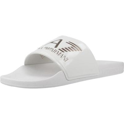 Flip-flops ea7 model scarpe beachwear kleur wit