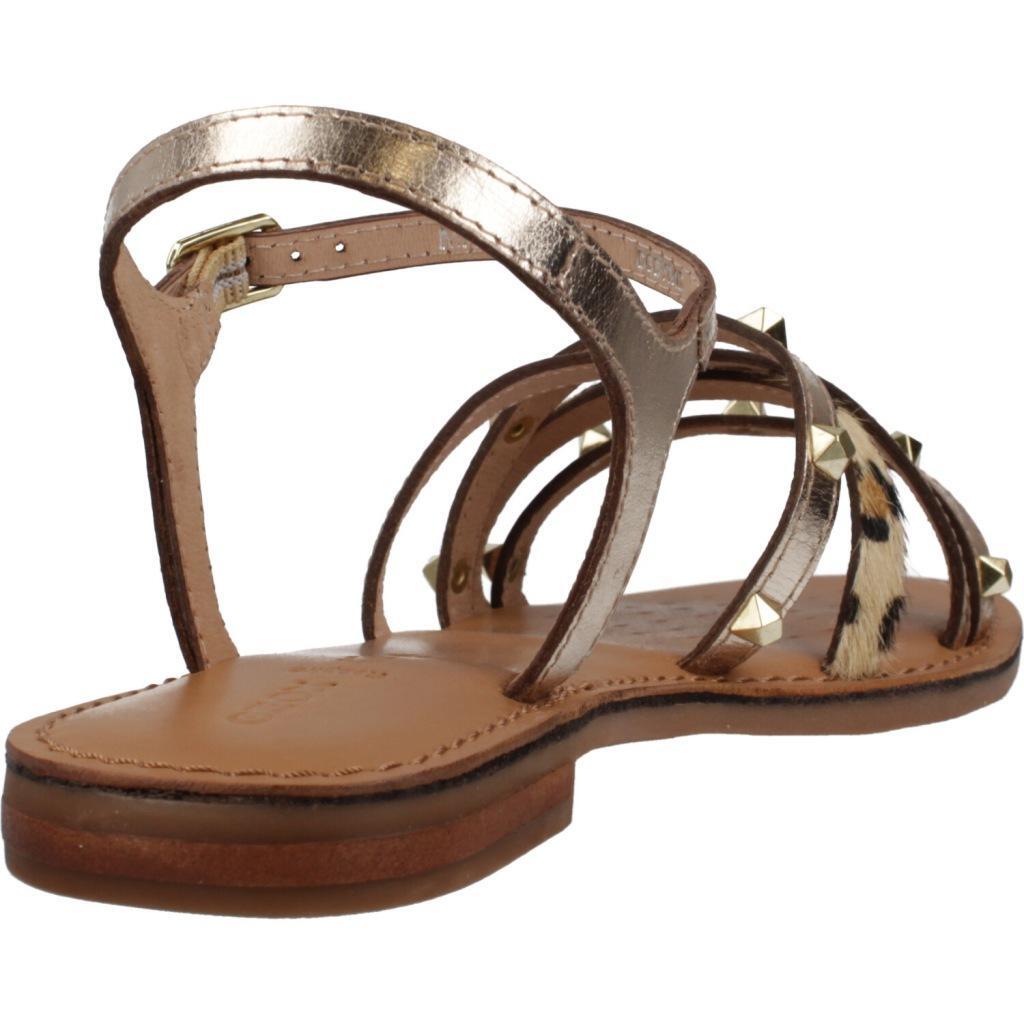Sandali Geox Modello D Maddalusiac Colore Oro 3/5