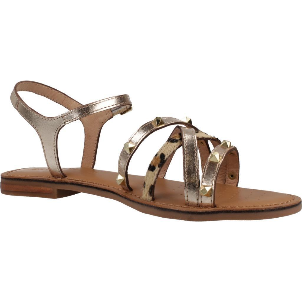Sandali Geox Modello D Maddalusiac Colore Oro 5/5