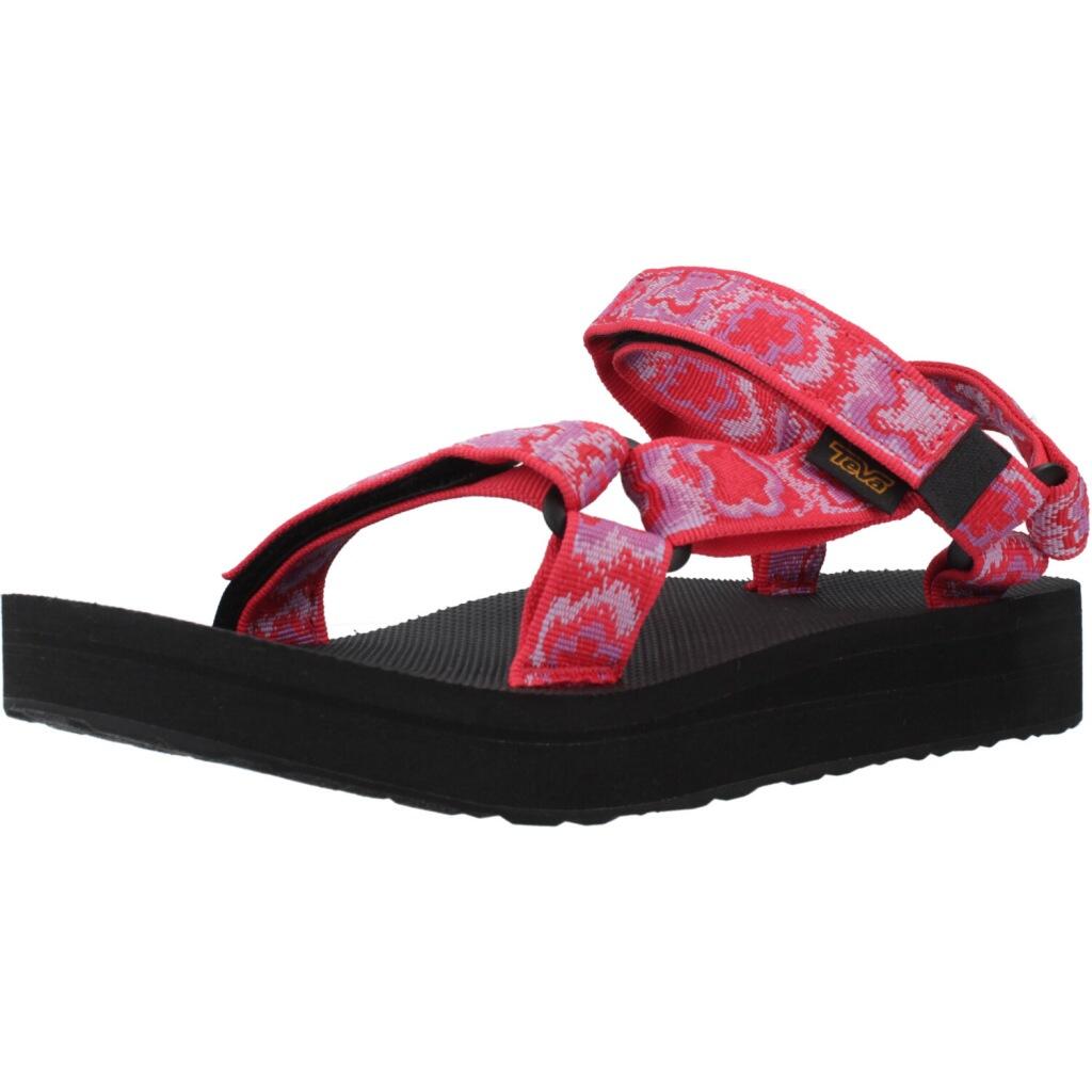 Teva - Claquettes Teva Modèle W Midform Univer Couleur Rouge - Sandales - Rouge - Decathlon