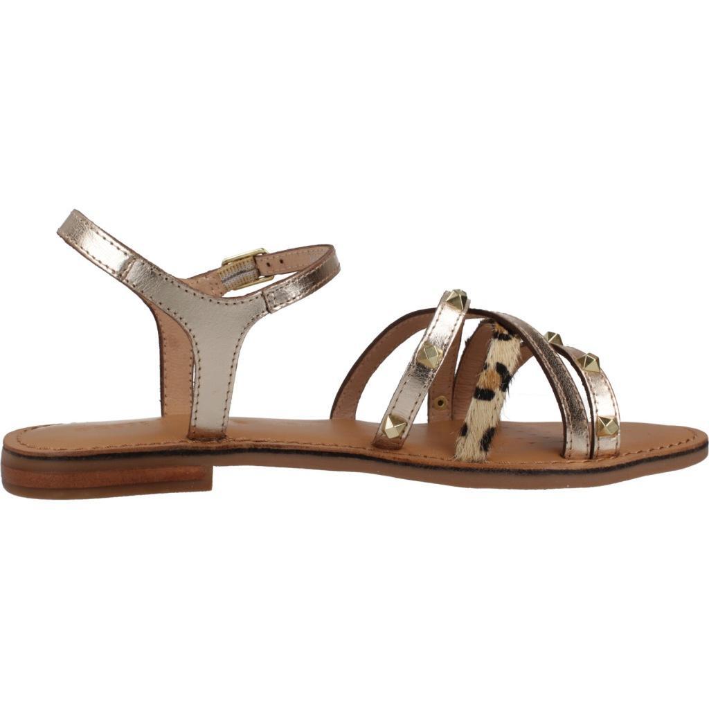 Sandali Geox Modello D Maddalusiac Colore Oro 4/5