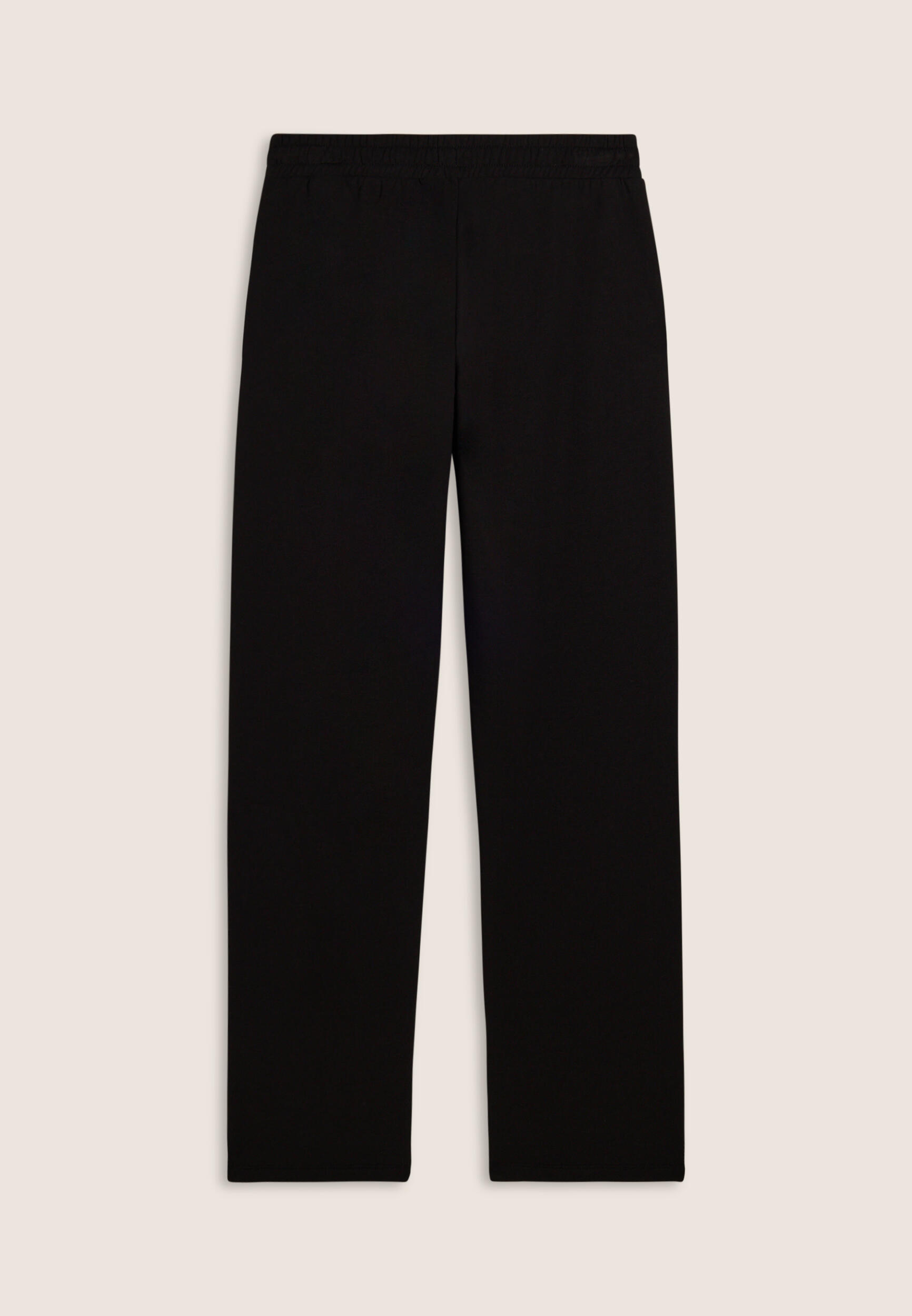 Pantalón regular fit con pernera recta y cordón de ajuste 2/3