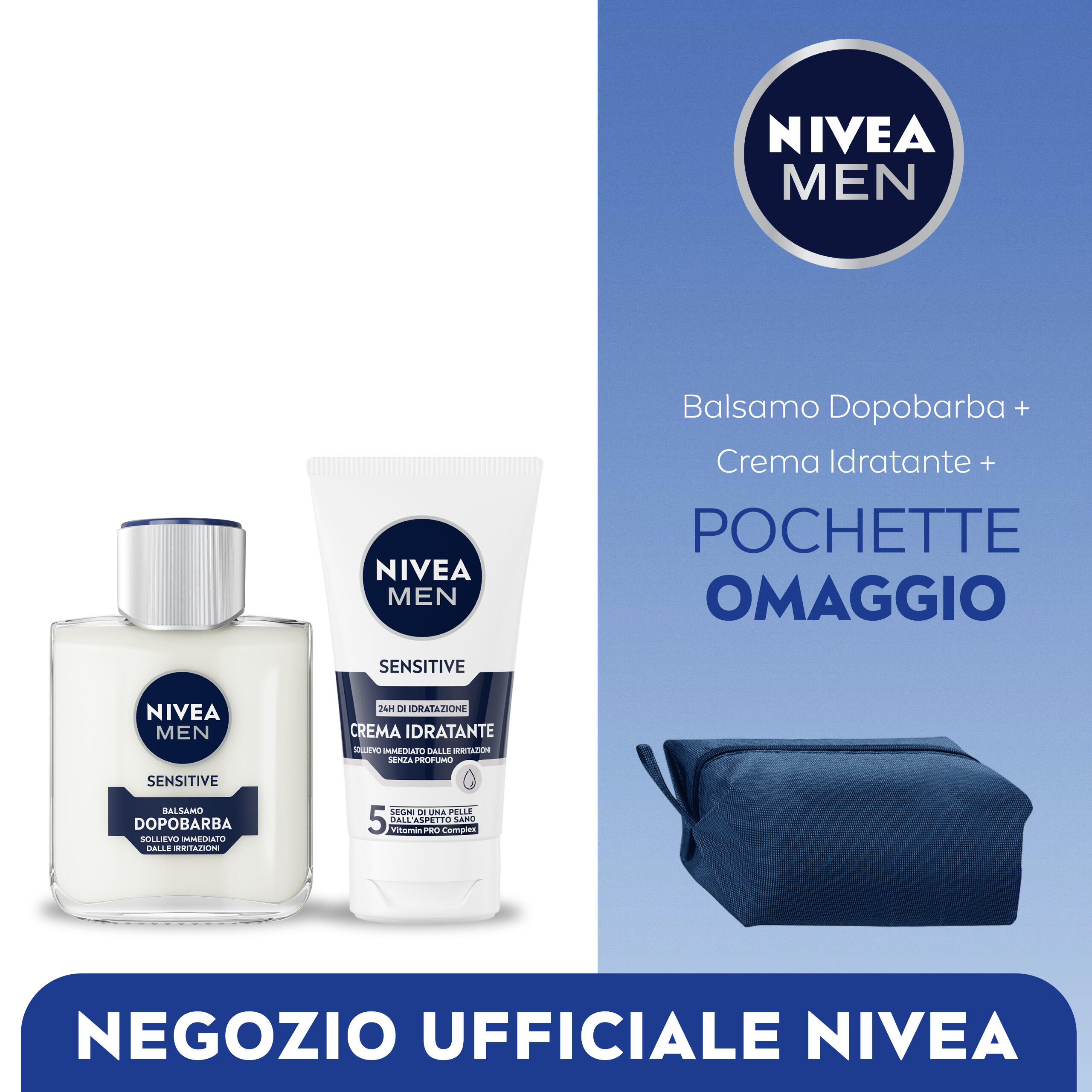 NIVEA Cofanetto NIVEA MEN Sensitive Routine per pelli sensibili