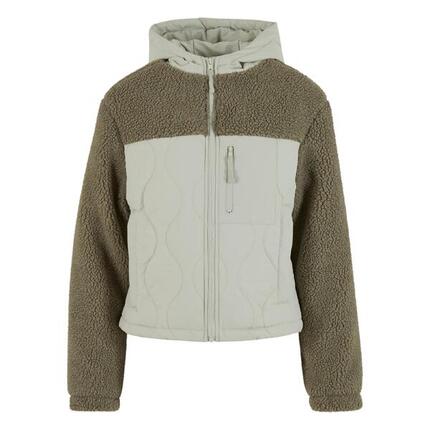Damen Nylon Fleece Urban Classics Sherpa Crinkle