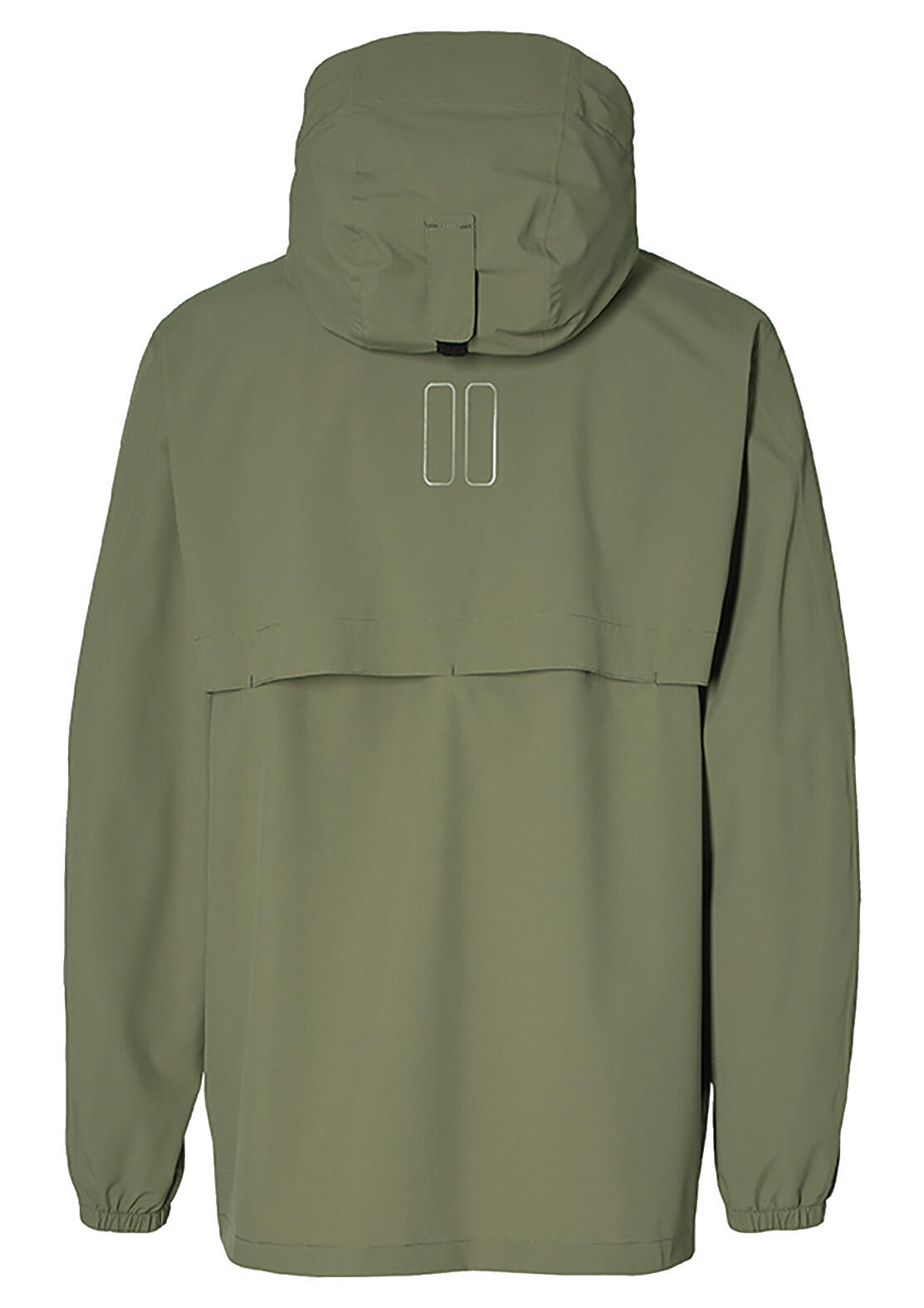 Fahrrad Regenjacke Hoga unisex, oliv 2/3