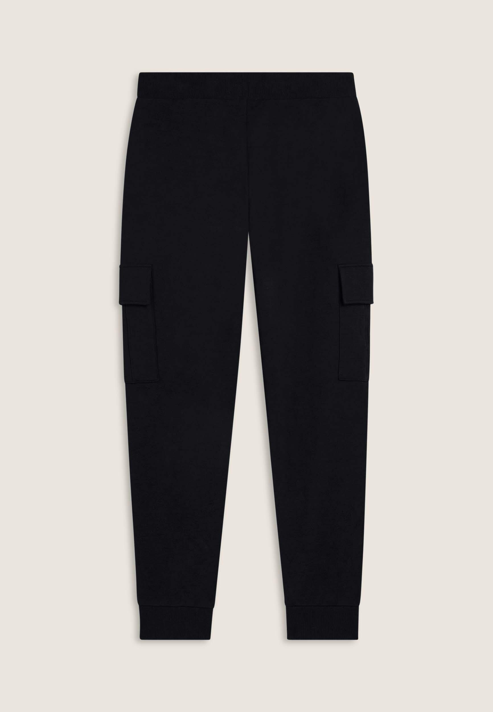 Pantalón deportivo en felpa con bolsillos laterales 2/3