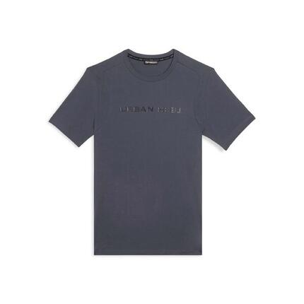 T-shirt classique avec manches raglan et double imprimé brillant