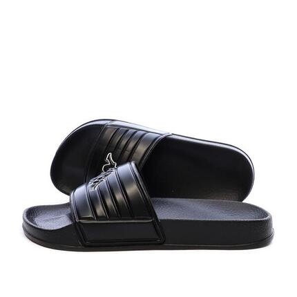 Chanclas Kappa Sarty Kid Negras para Niño con Logo