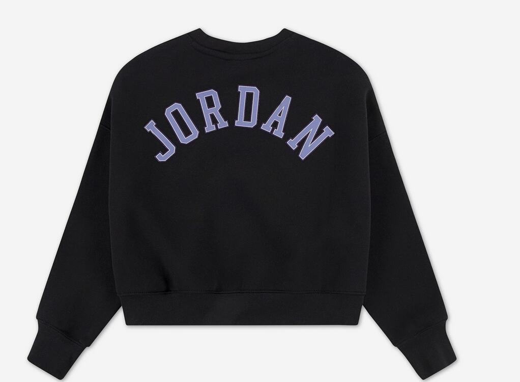 Felpa ragazza jordan blue jeans & blind - nero 2/5