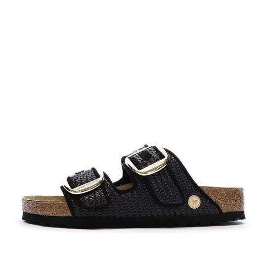 Sandalias Birkenstock Arizona Big Buckle Negras para Mujer