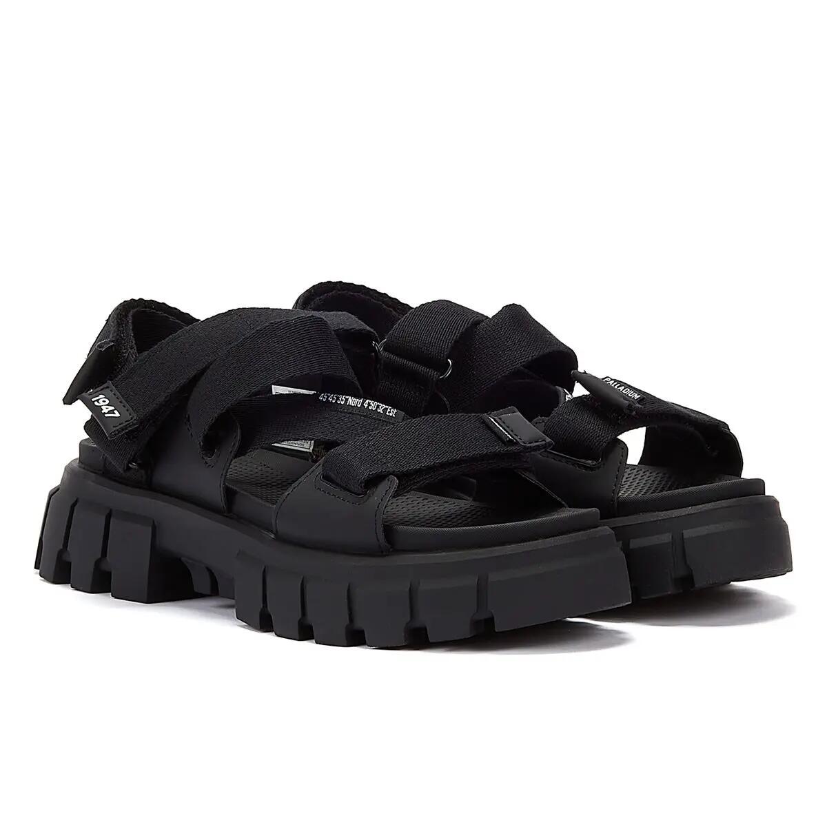 Palladium Revolt Mono Women's Black Sandals 1/6