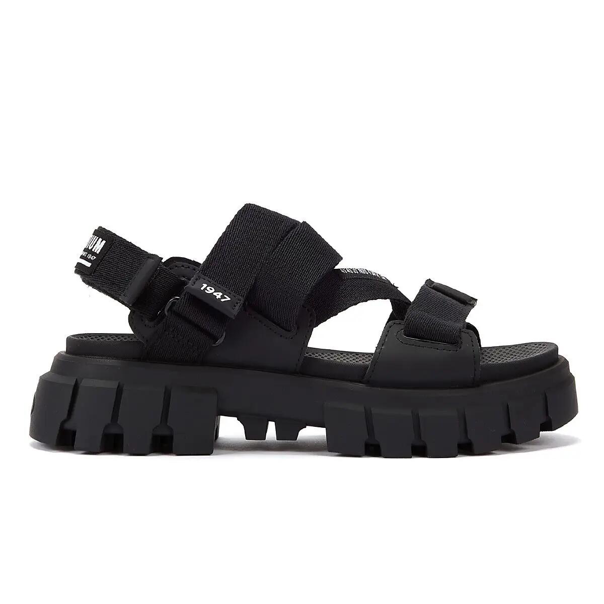 Palladium Revolt Mono Women's Black Sandals 4/6