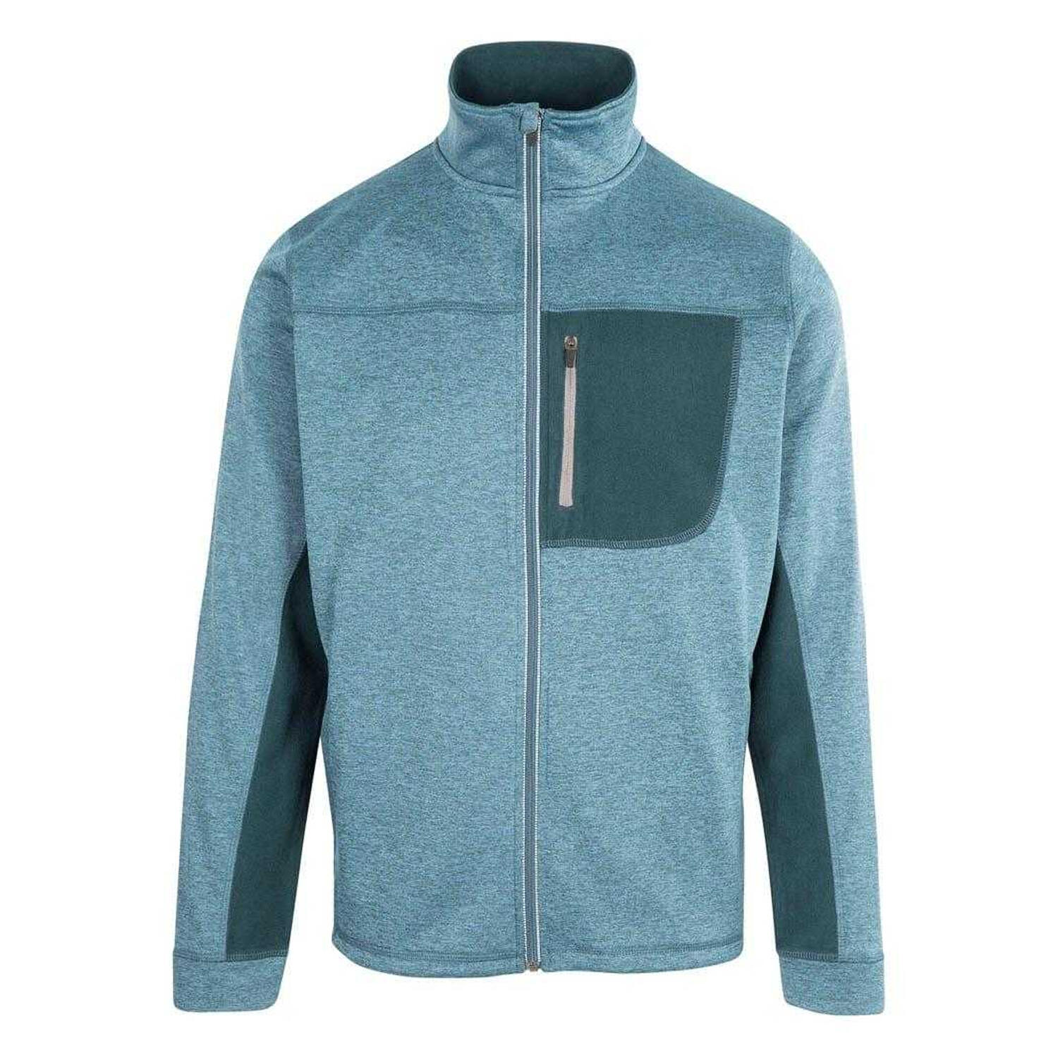 TRESPASS Mens Radnage Full Zip Fleece Jacket (Blue)