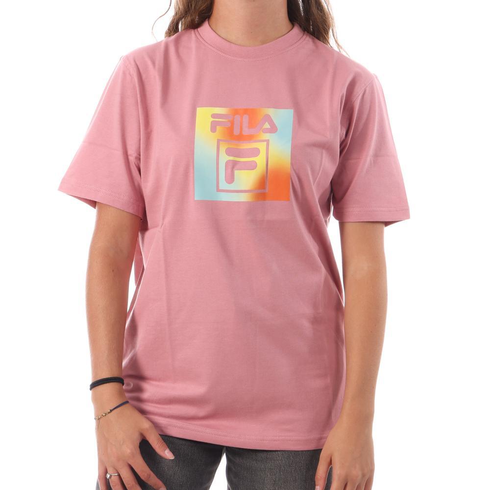 T-shirt Rose Femme Fila Soft Plastisol 1/2
