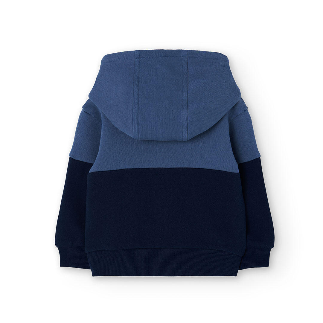 Sudadera Gimnasia Niño Boboli Azul 2/4