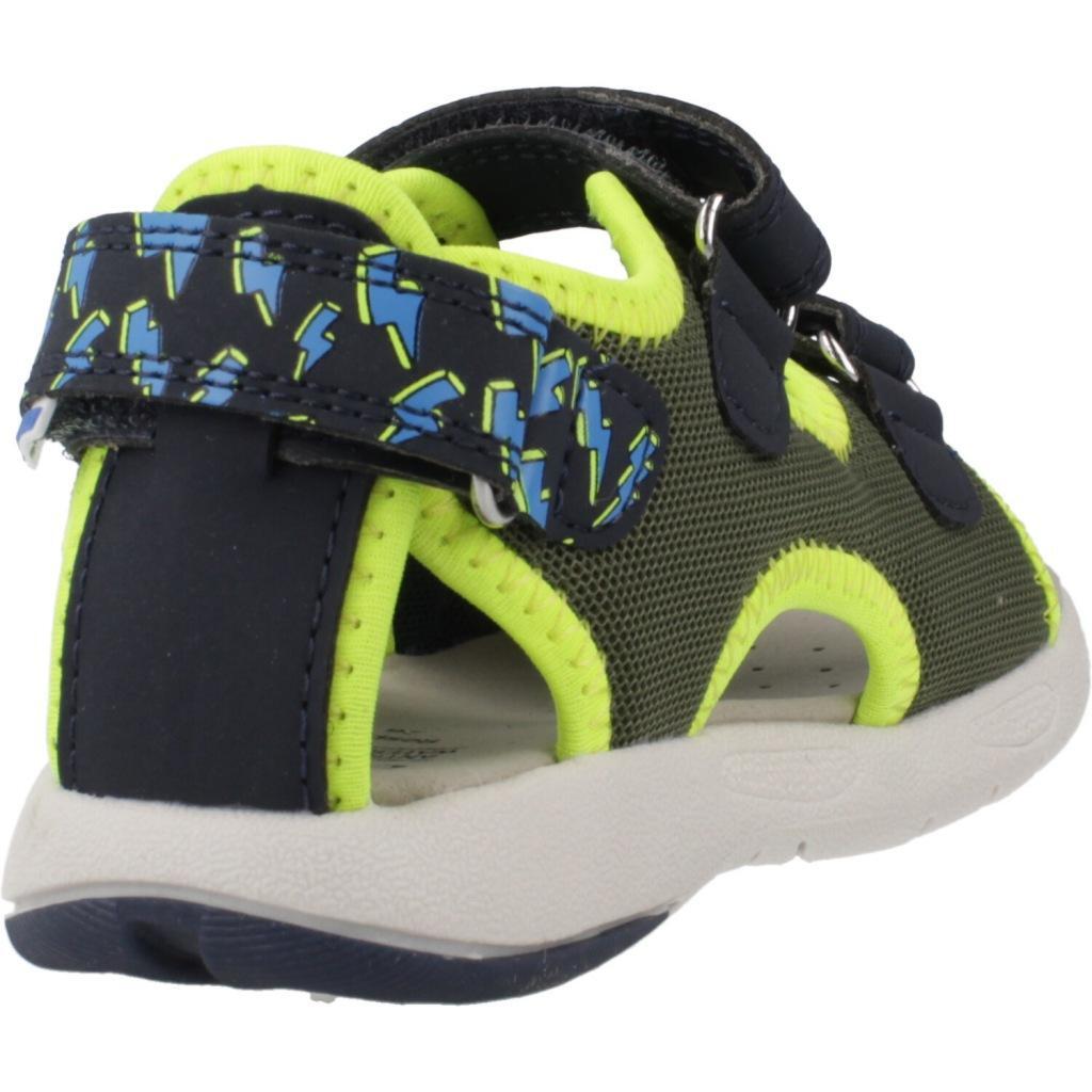 Sandały GEOX B SANDAL MULTY BOY Zielony 3/5