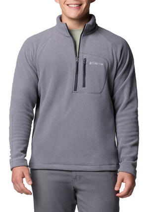 Columbia Fast Trek III ½ Zip Herren Fleecepullover Sweater 1553511 024 grau