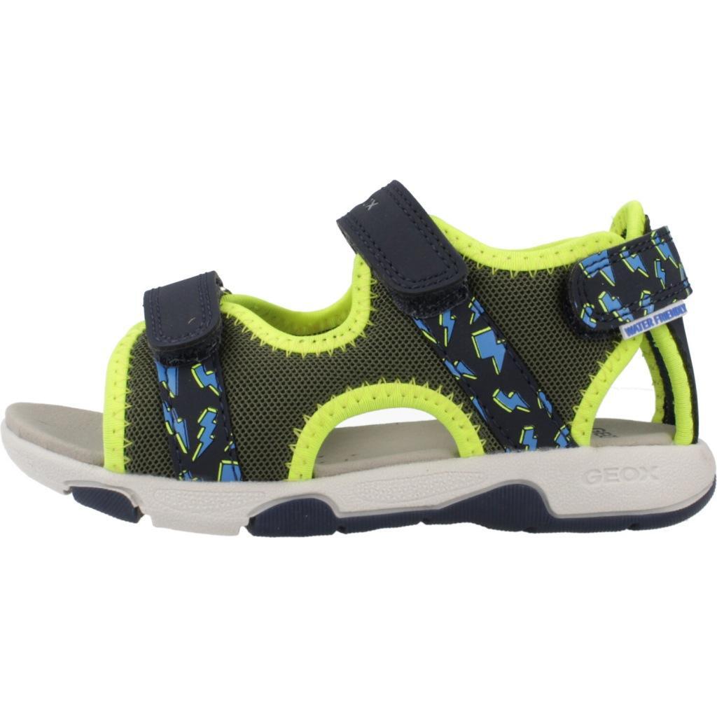 Sandały GEOX B SANDAL MULTY BOY Zielony 2/5