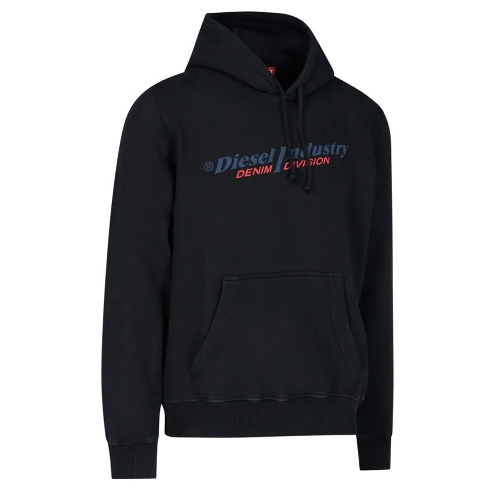 "Industry Denim Division" Kapuzenpullover für Herren Schwarz 3/3