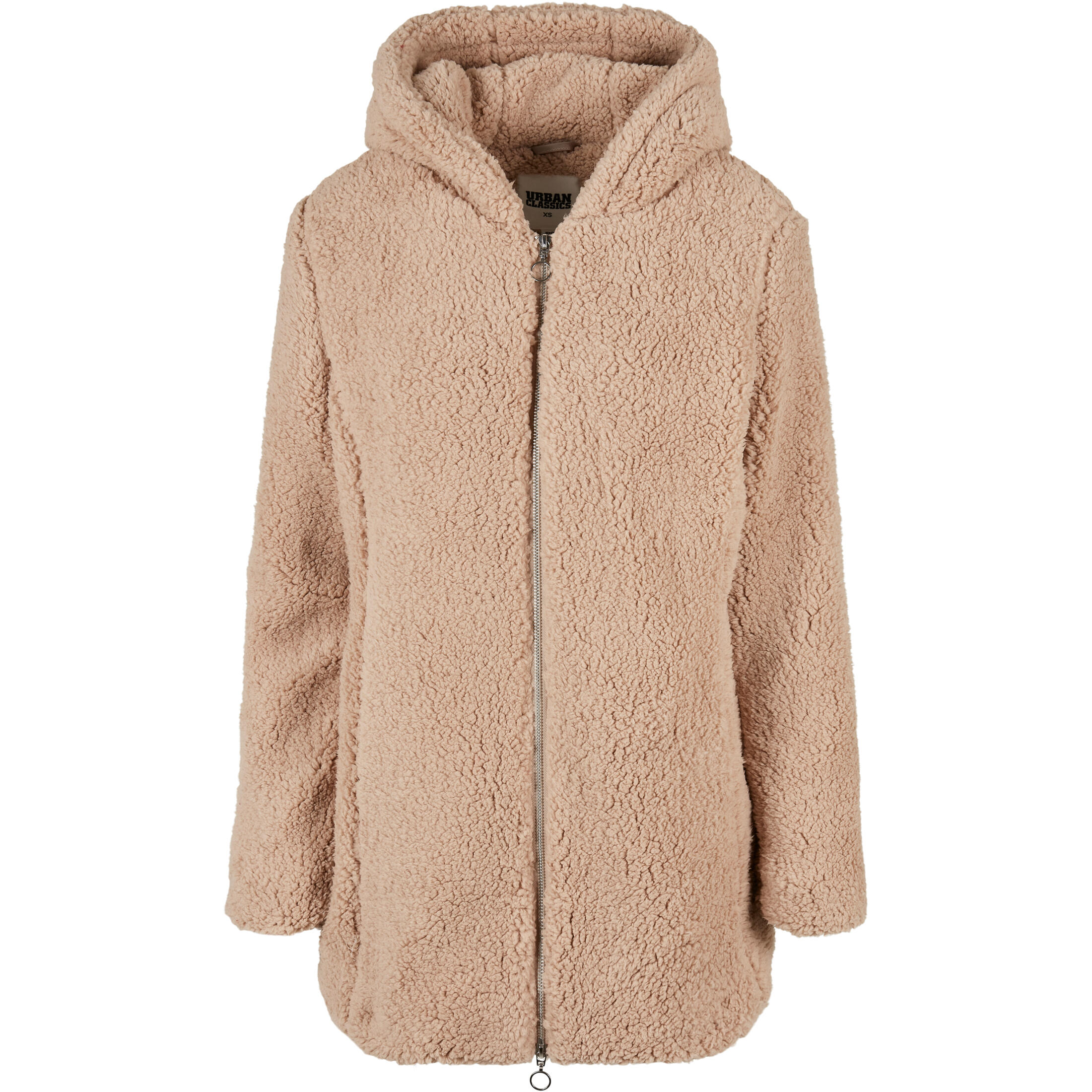 Urban Classics - Polaire À Capuche Femme Urban Classics Sherpa - Parka - Beige|marron - Decathlon