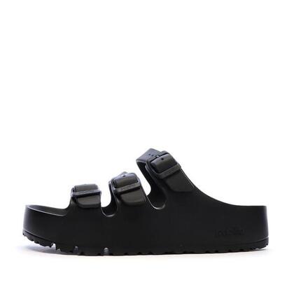 Sandales Noires Femme Birkenstock Florida Flex