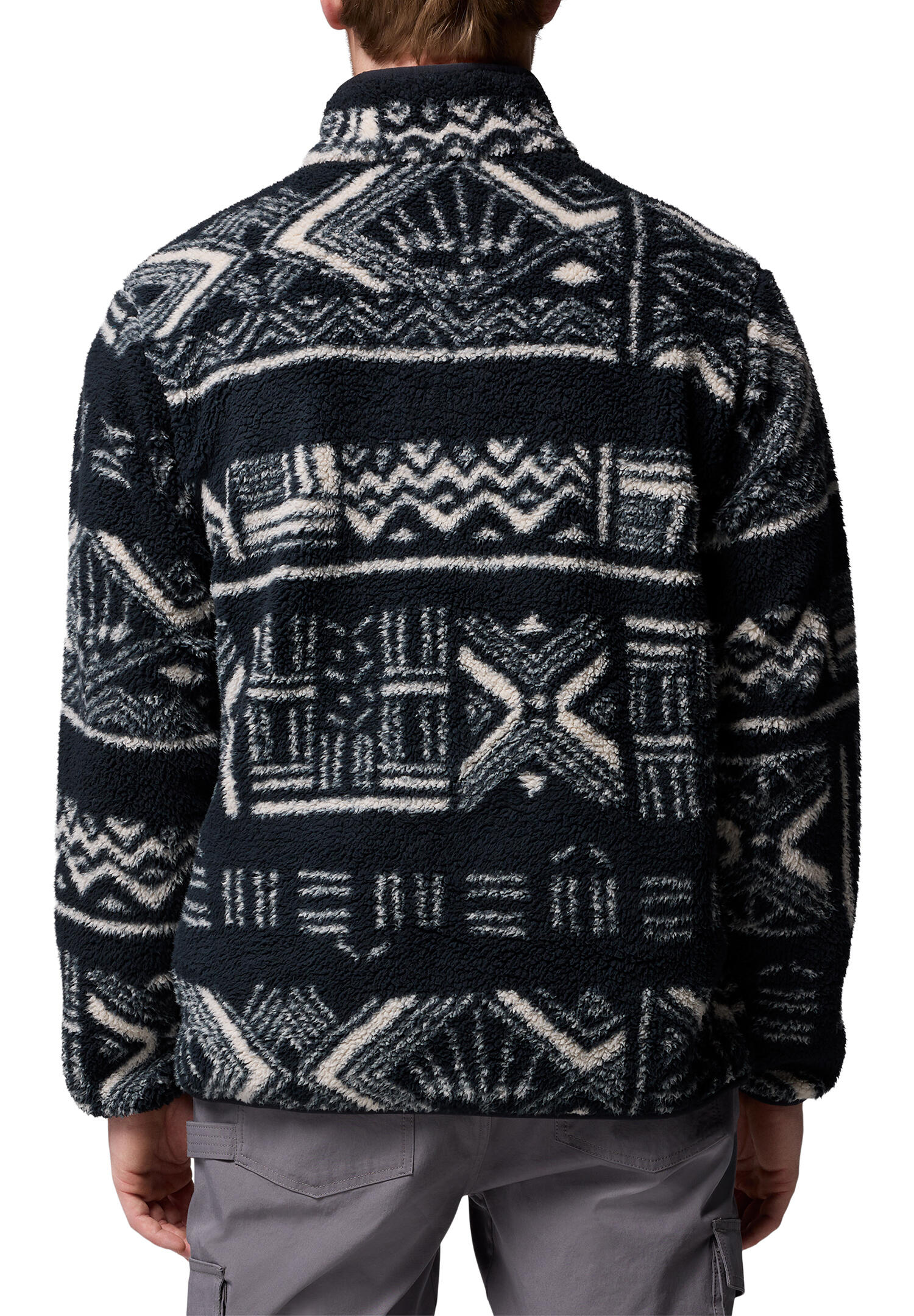 COLUMBIA Rugged Ridge™ High Pile Half Zip - Black Deschutes 2/6
