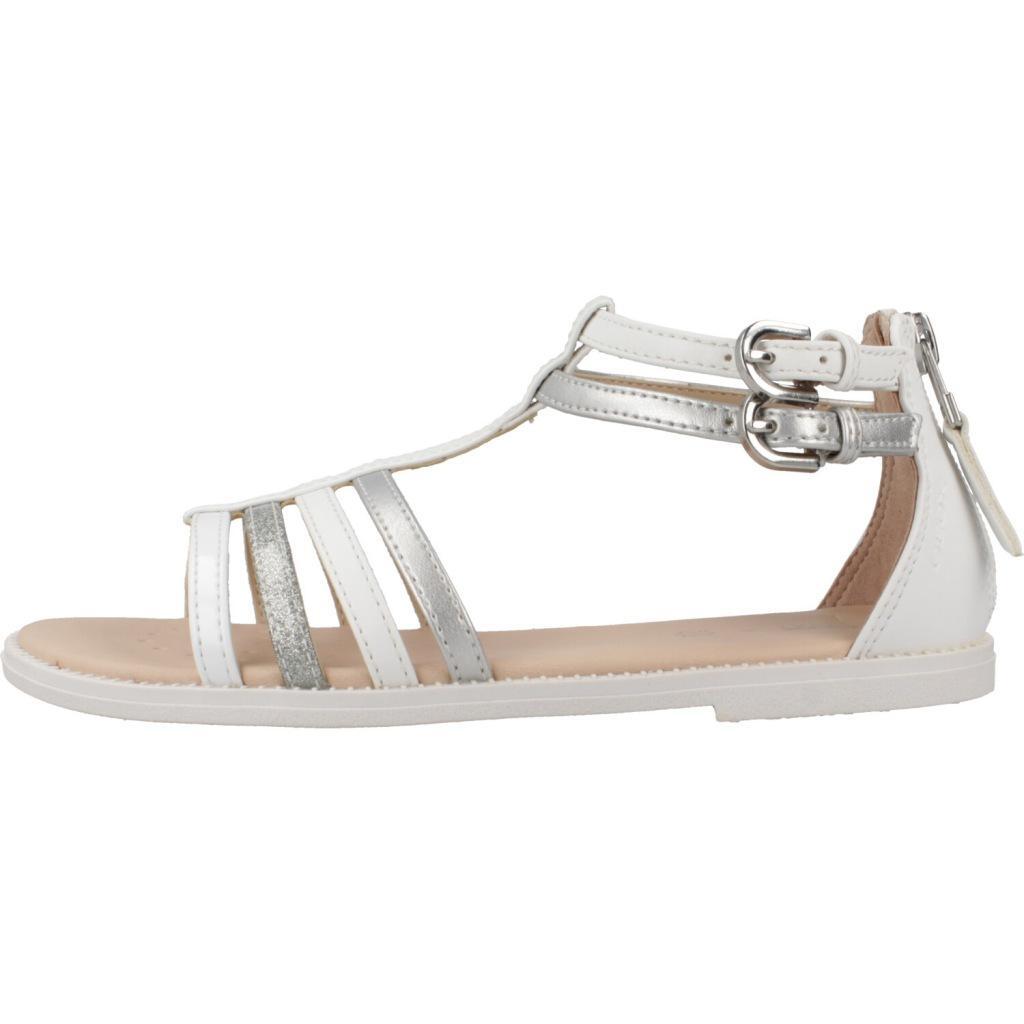 Sandały GEOX J SANDAL KARLY GIRL Biały 2/5