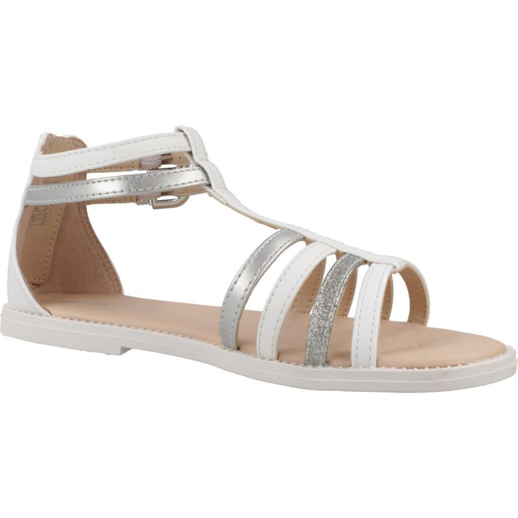 Sandały GEOX J SANDAL KARLY GIRL Biały 5/5