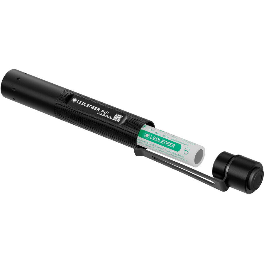 Lampe torche LED rechargeable - 200 lm, IP54, portée 90 m, USB-C - P2R 6/7