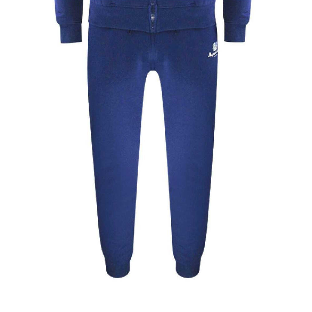 Mens Full Zip Tracksuit Set (Blue) 4/4