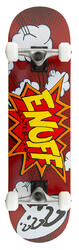 Skate Enuff POW 7.275"x31.5" Rouge/Blanc