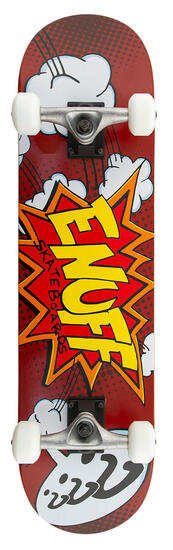 Enuff POW 7.75"x31,5" Rot/Weiß Skateboard