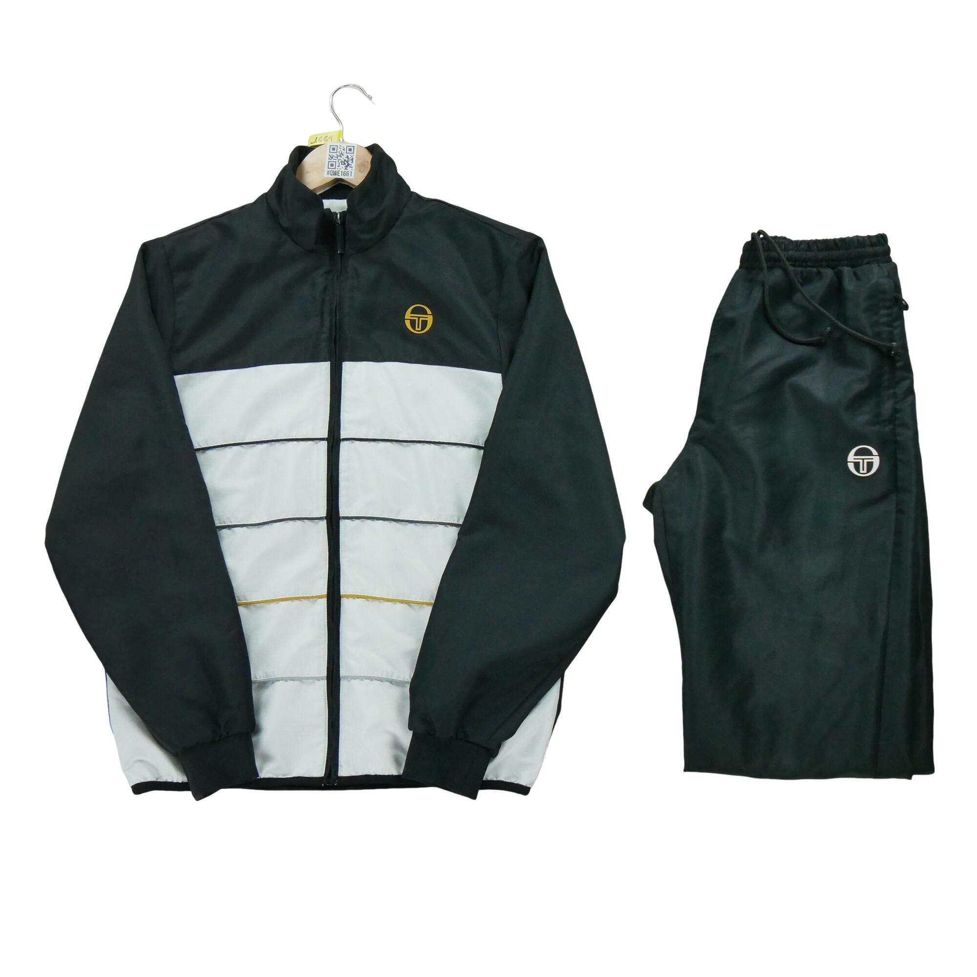 SERGIO TACCHINI Segunda Vida - Conjunto de fato de treino preto para homem - Em bom estado