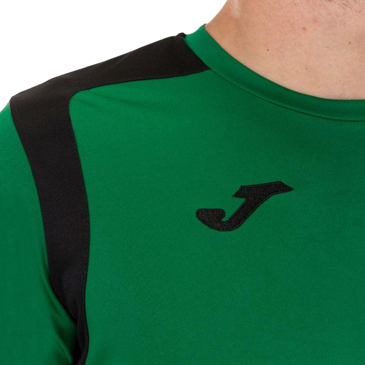 Maglietta Manica Lunga Bambini Joma Championship V Verde 4/4