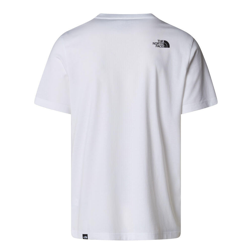T-shirt maniche corte Uomo M SS FINE TEE Bianco 2/5