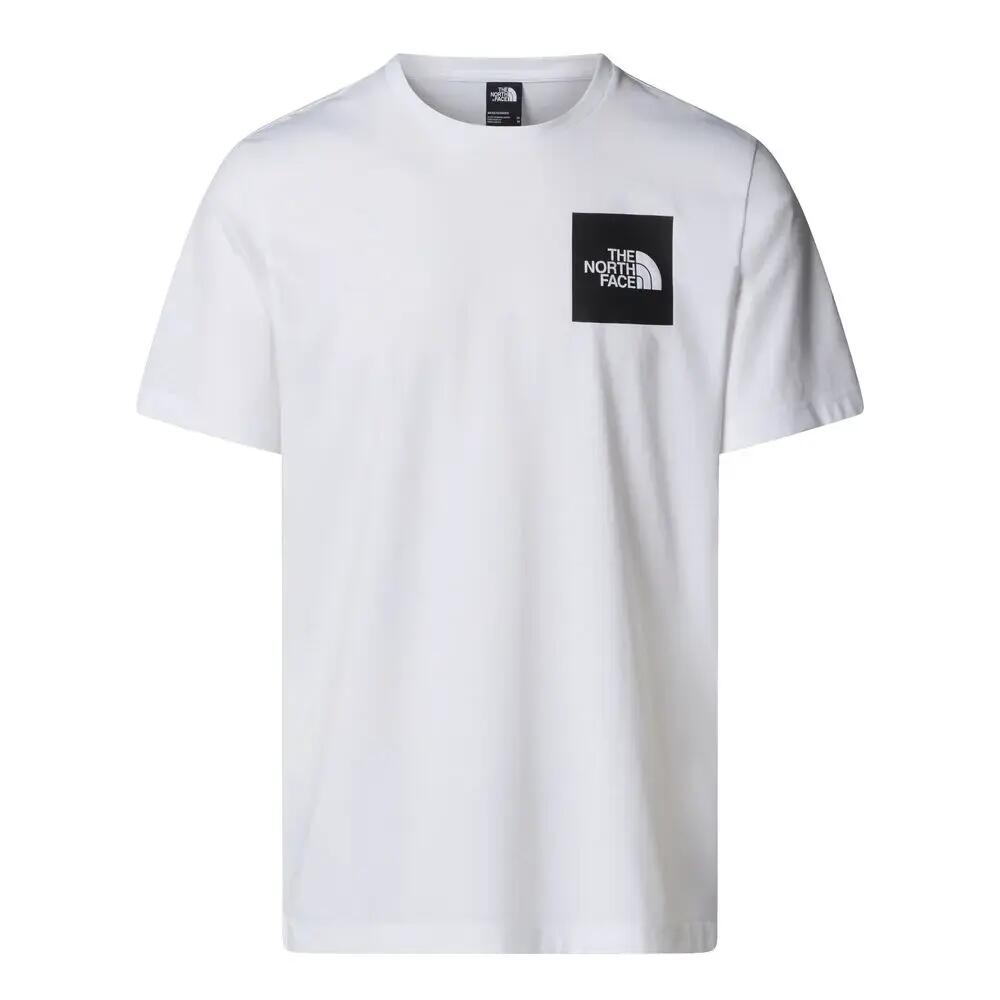 MEN'S crop top t-shirt M SS FINE TEE WHITE