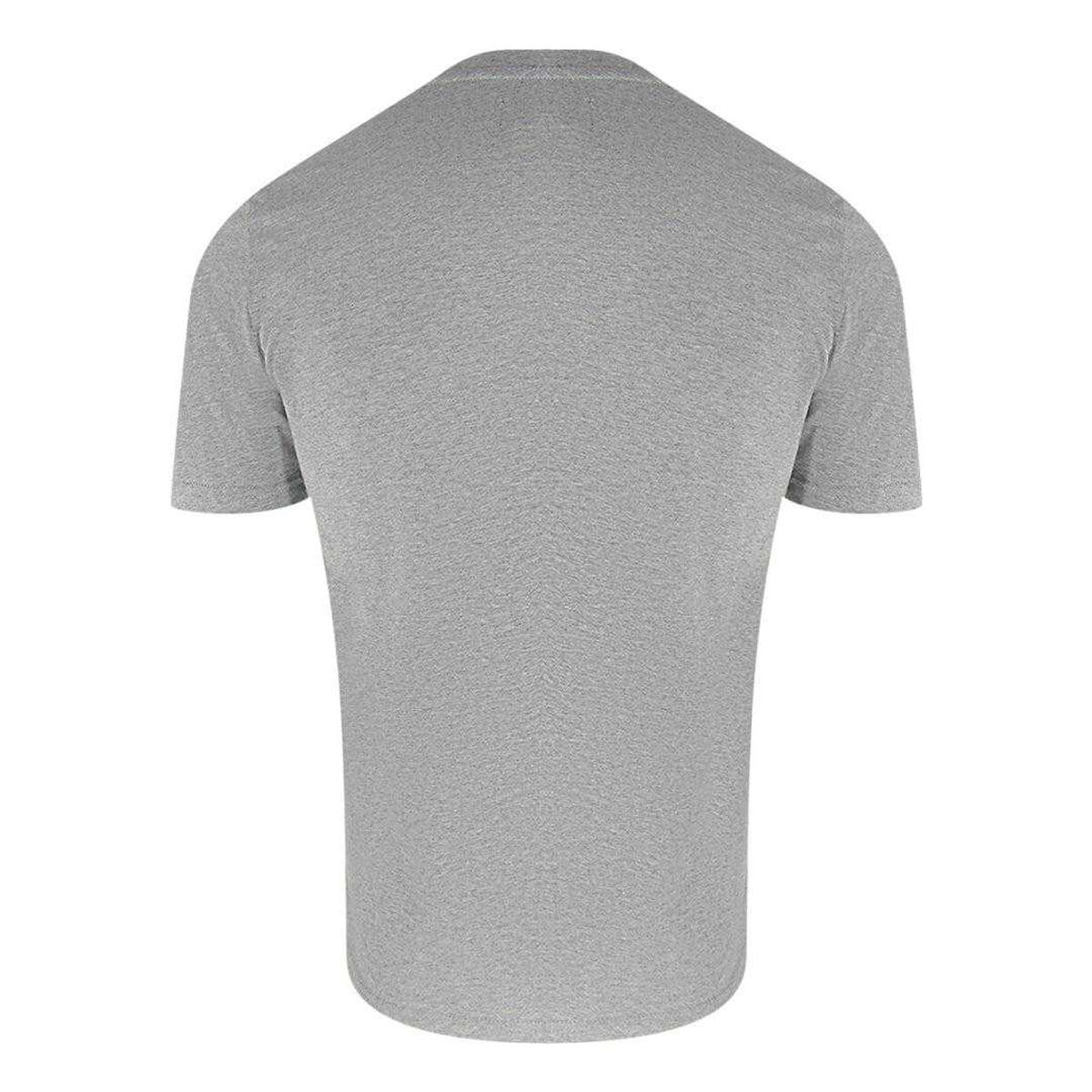 Mens Logo Chest Pocket TShirt (Light Grey) 2/2