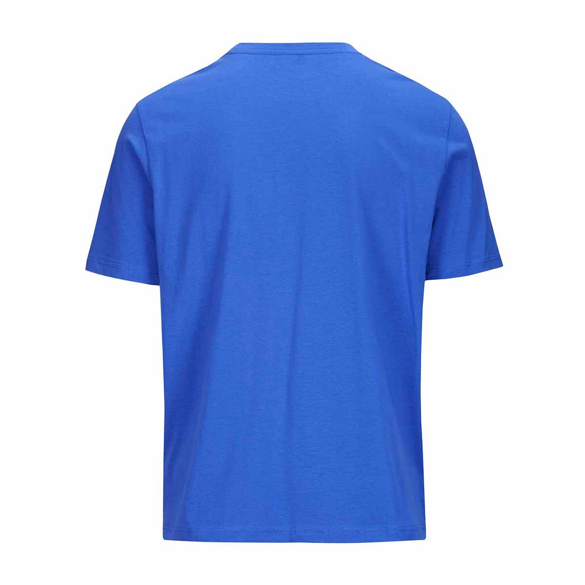 T-shirt manches courtes homme Fiomo bleu 4/4