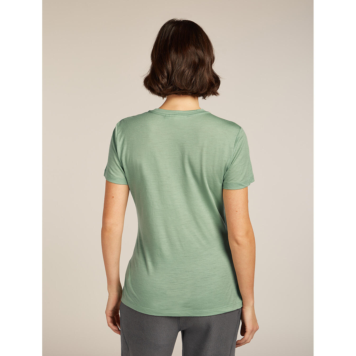 Damen Shirt W Mer 150 Tech Lite SS Tee Sunrise 3/6