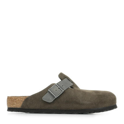 Sabots Homme Boston Bs Suede Oiled Leather