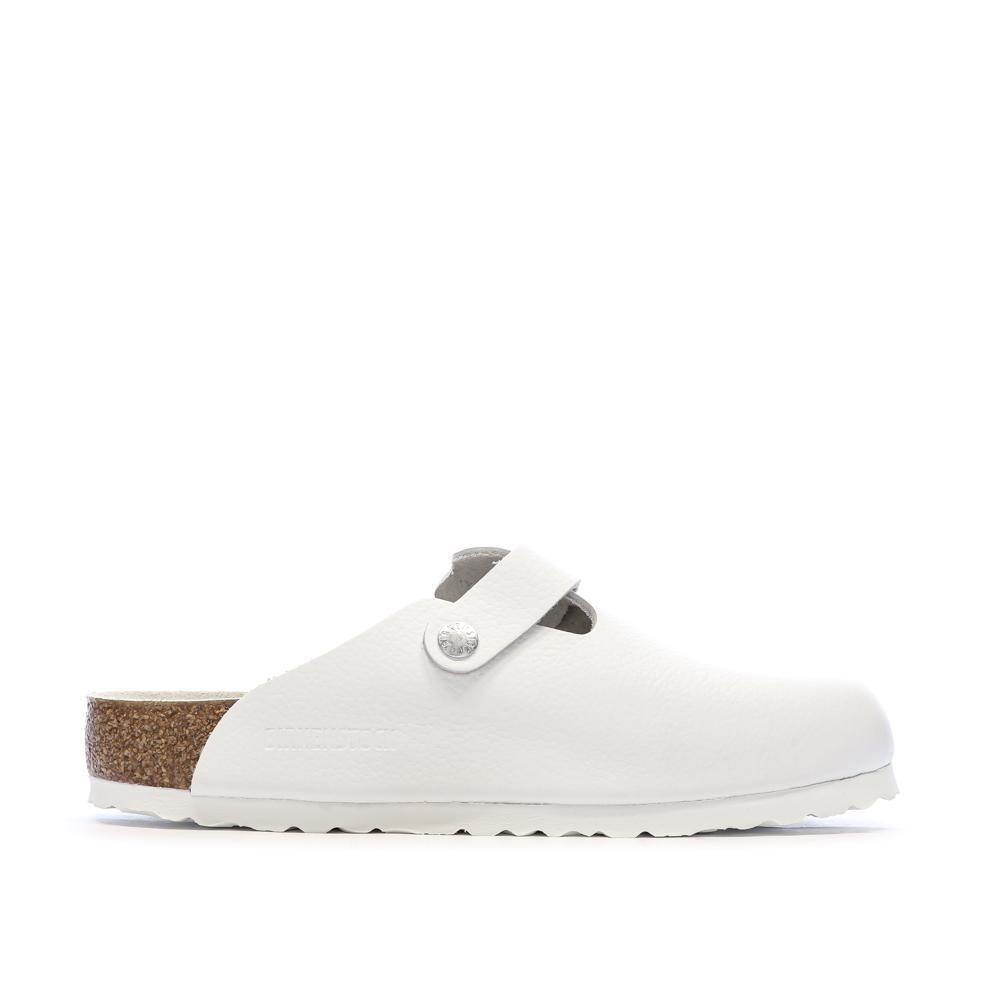 Sabots Blanc Mixte Birkenstock Boston 2/7
