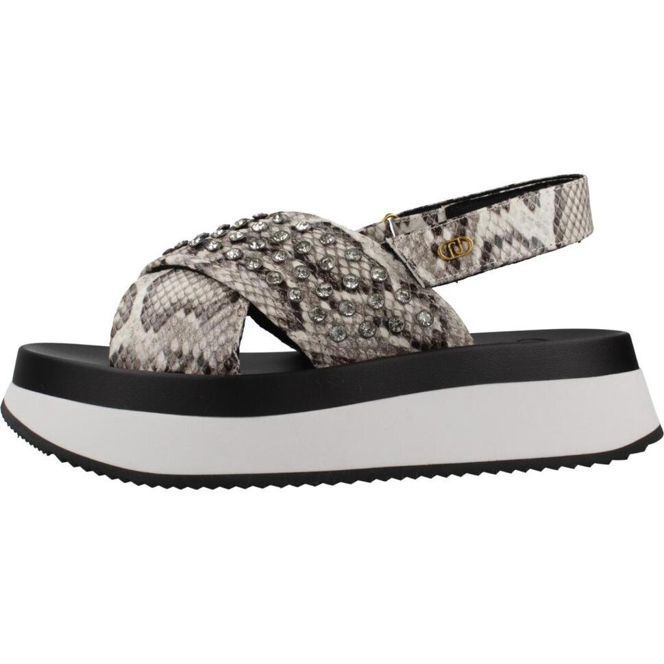 Sandały LIU-JO SANDAL PRINTED P Nadruk zwierzęcy