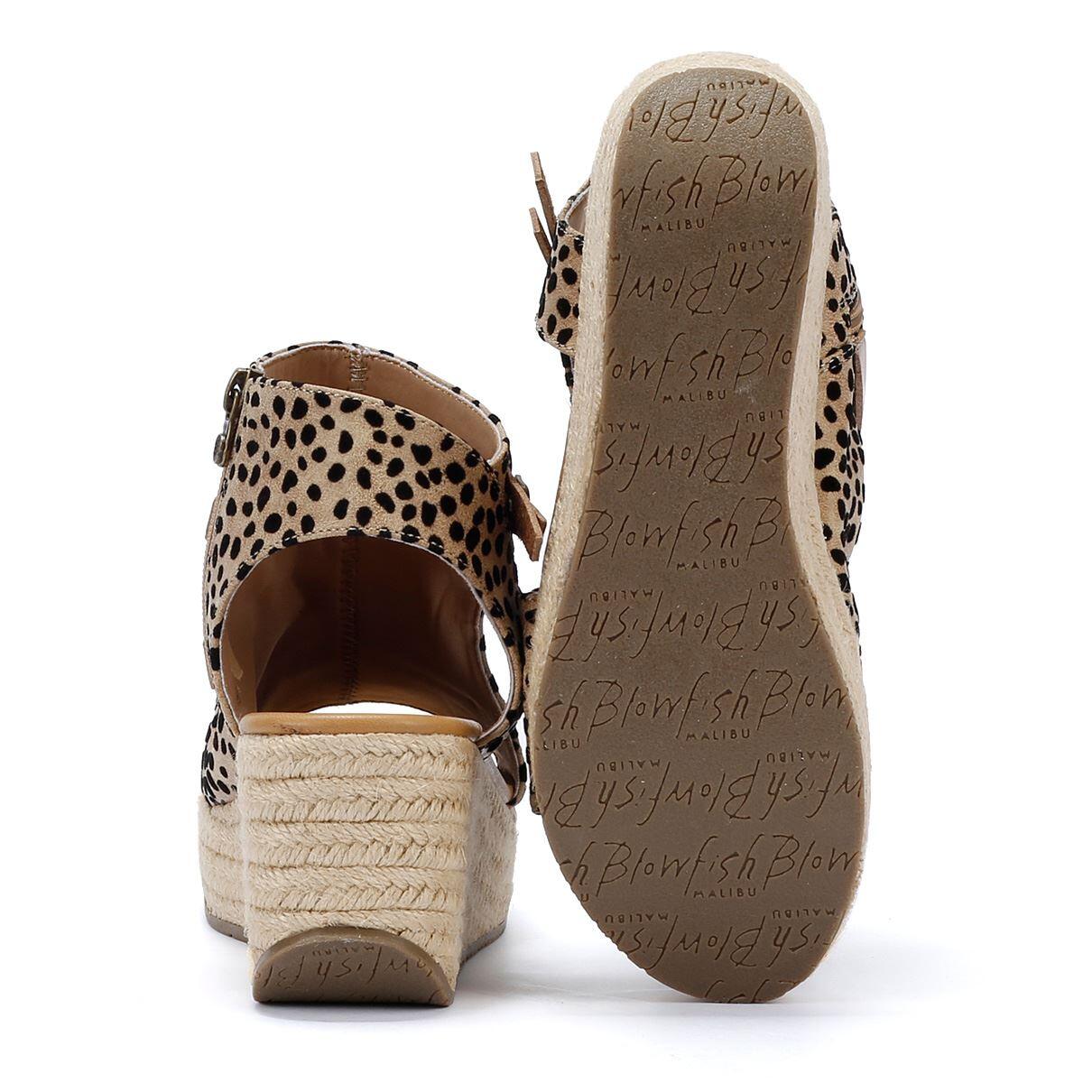 Blowfish Malibu Lacey Women's Leopard Sandals BLOWFISH MALIBU