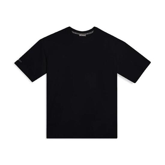 T-shirt classique avec imprimés brillants et détails ton sur ton