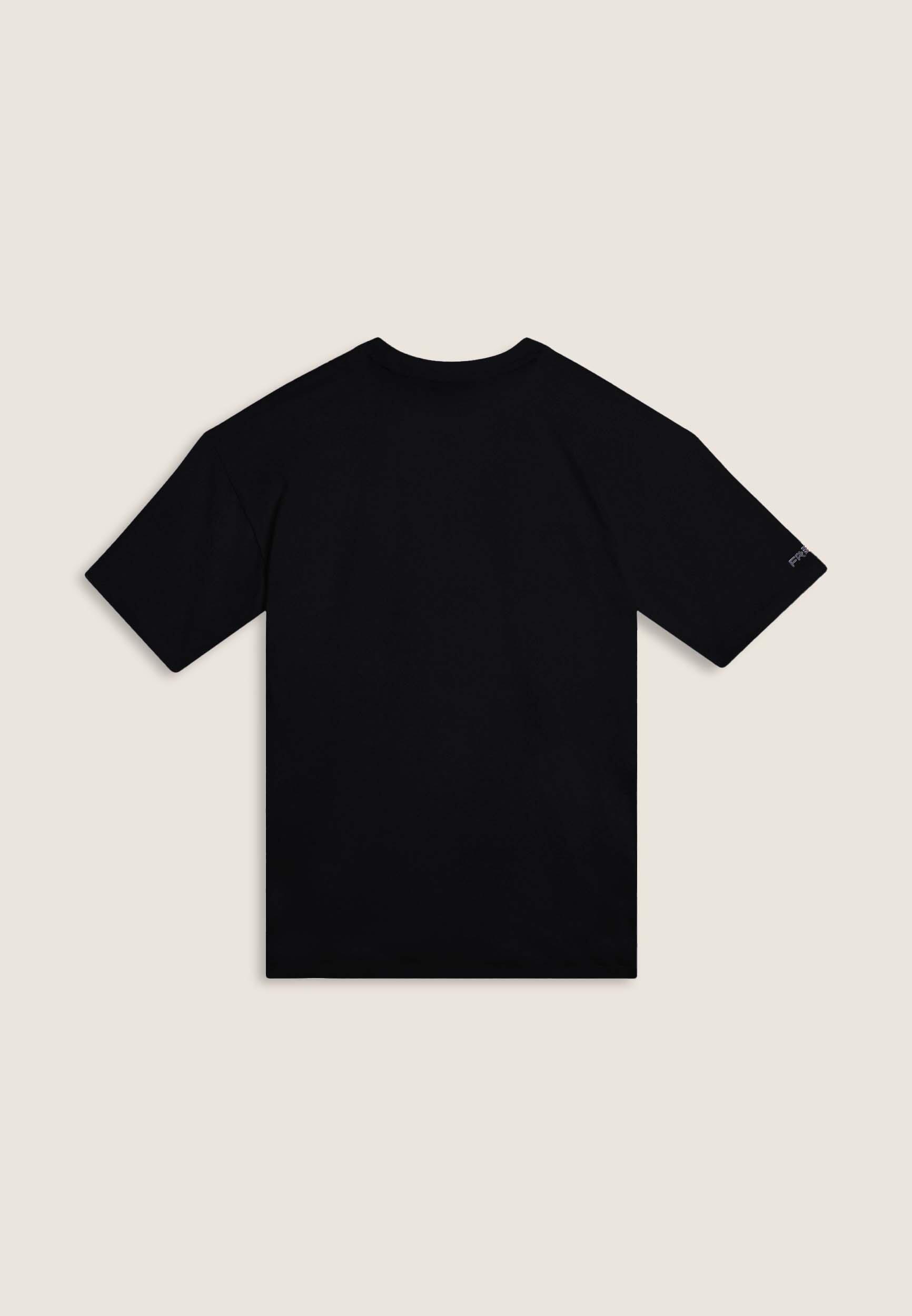 T-shirt classique avec imprimés brillants et détails ton sur ton 2/3